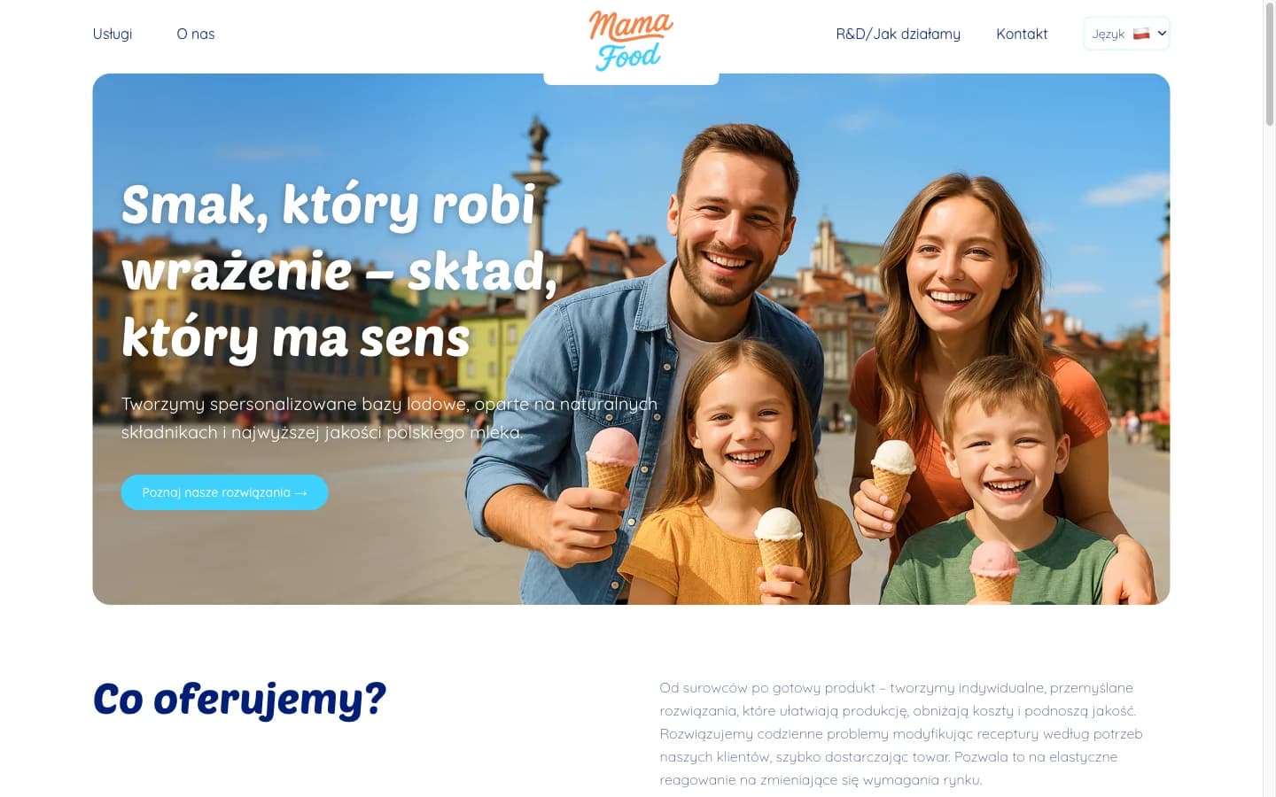 Screenshot of Mama Food