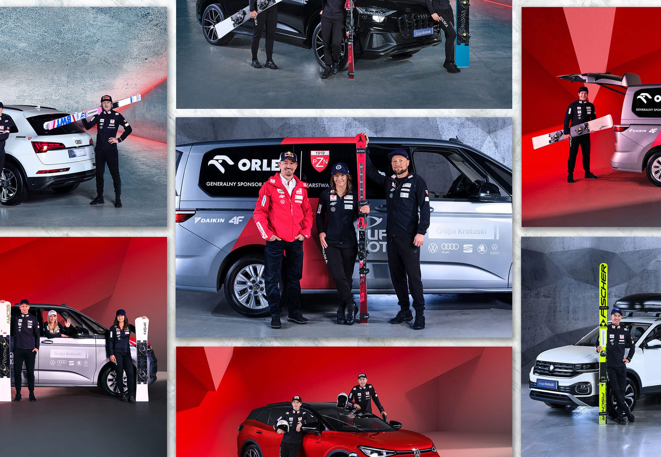 Ambassador shoot for Grupa Krotoski and the Polish Ski Association