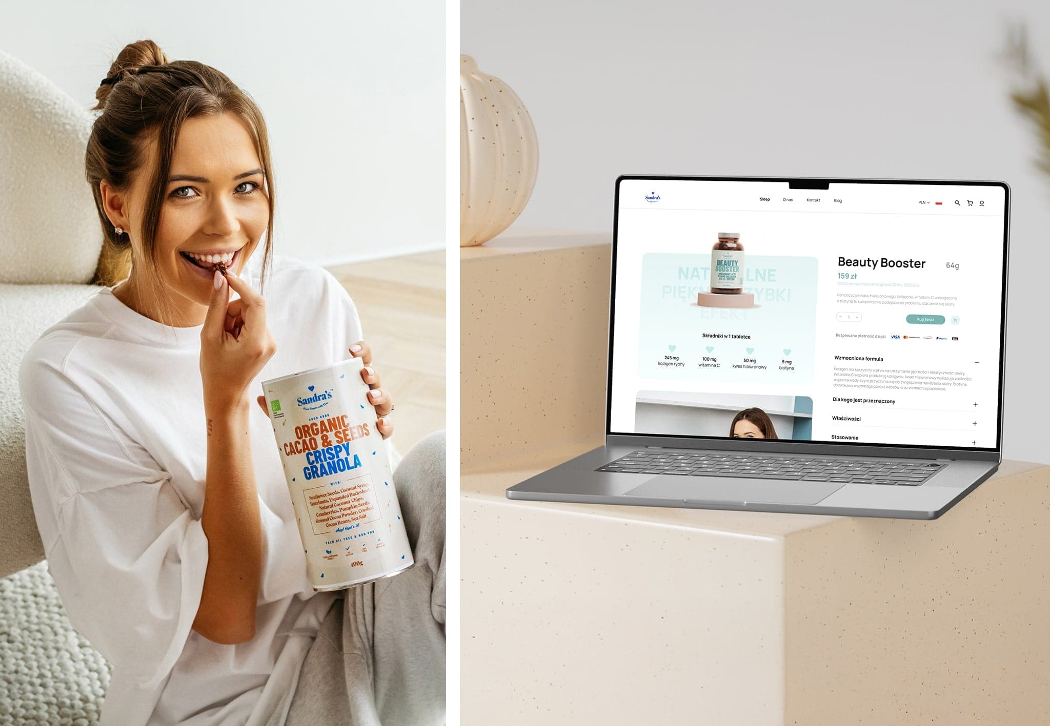 Sandra's Fit online store